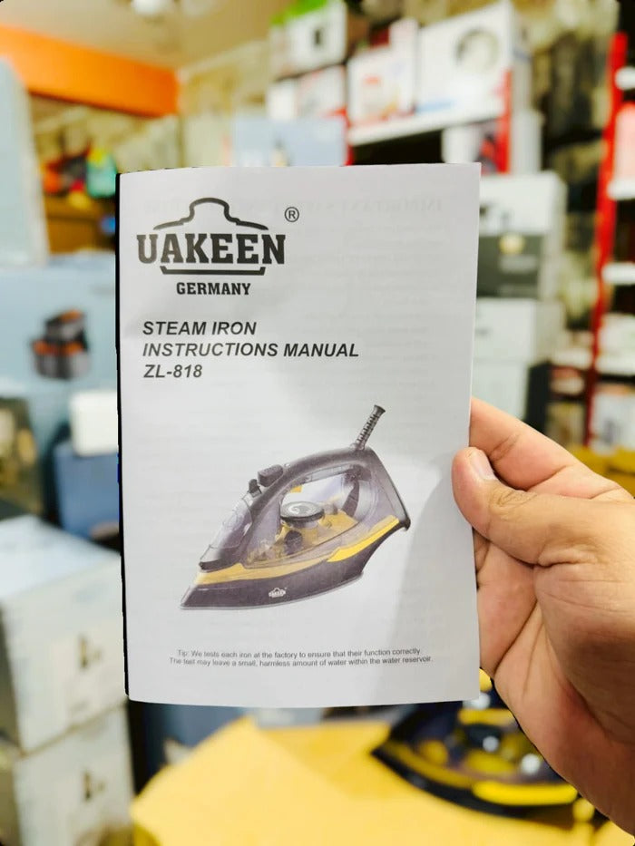 Uakeen Steam Iron ZL-818