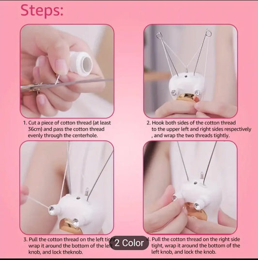 Hair Removal Threading Machine